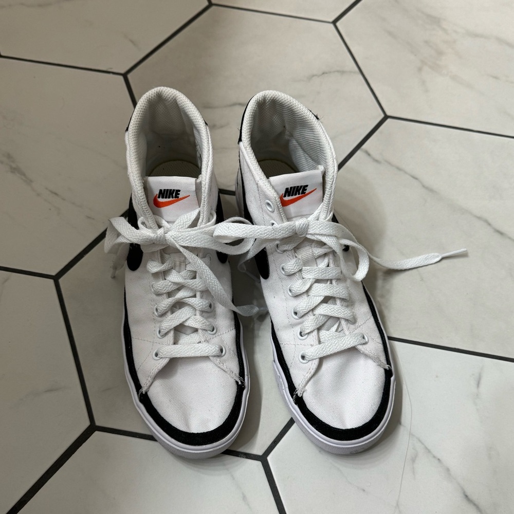 Nike canvas high top sneakers